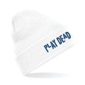 THE HARA White Beanie PLAY DEAD