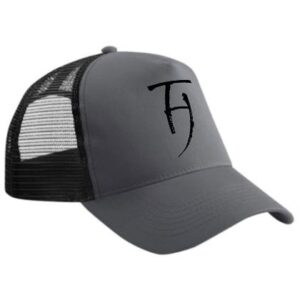 THE HARA Grey/Black T-) Cap