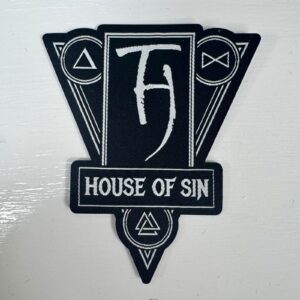 THE HARA House of Sin 75mm x 100mm Iron On Patch