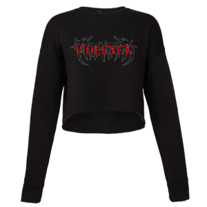 THE HARA Violence Cropped Fleece